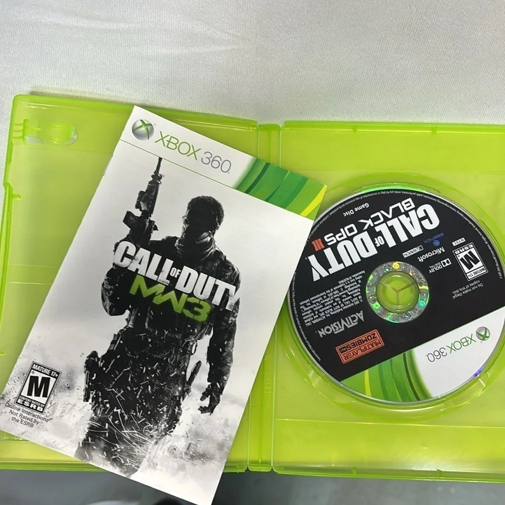 XBOX 360  Call of Duty MW3 multi player zombies  Game disc